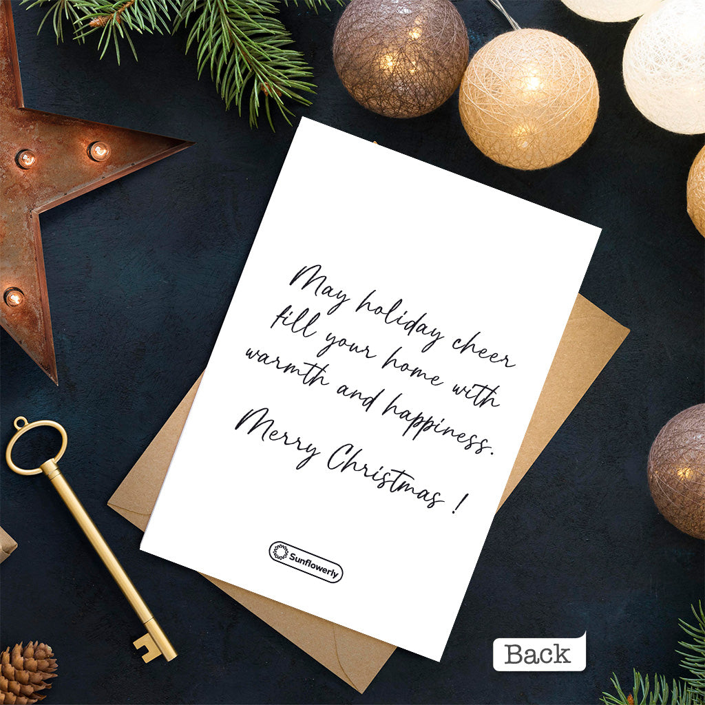 Any Message Card & Photo Upload - Personalized Greeting Card