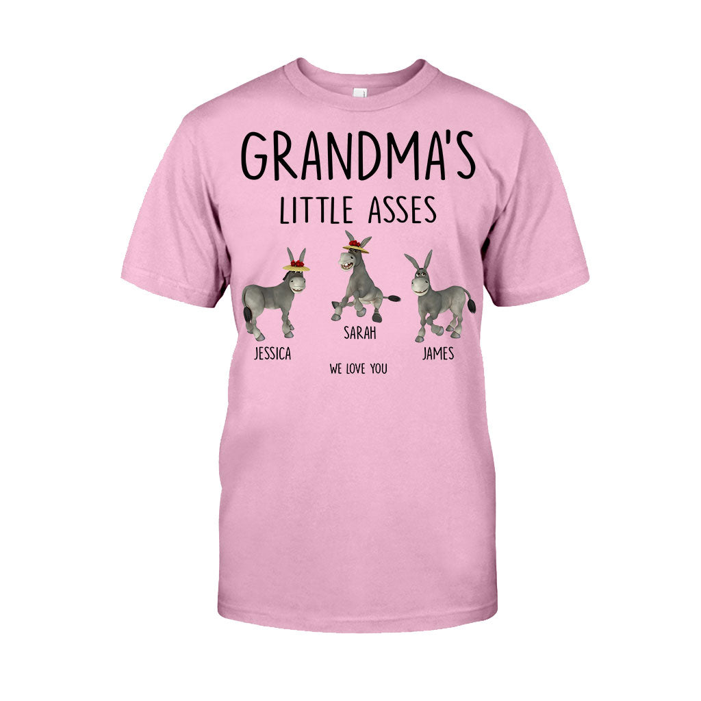 Little Asses - Gift for dad, grandpa, mom, uncle, aunt, grandma - Personalized T-shirt And Hoodie