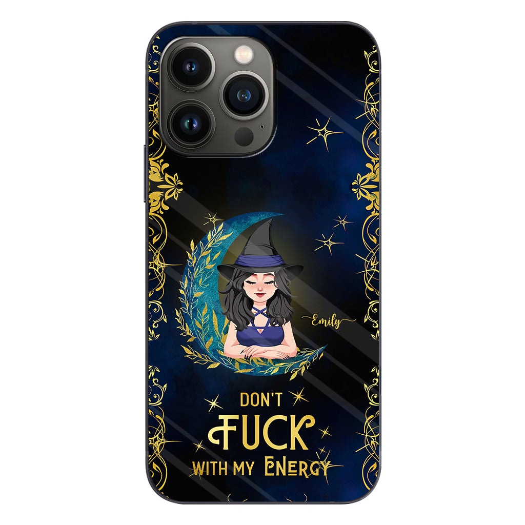 Don't F With My Energy - Personalized Witch Phone Case