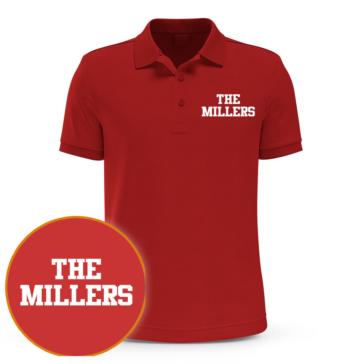 Custom Name - Personalized Family Embroidered Polo Shirt