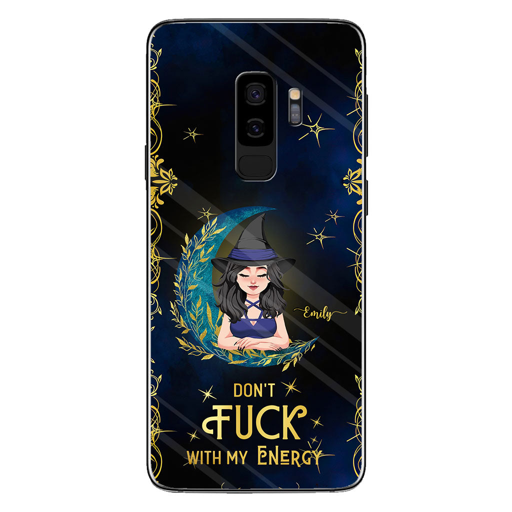 Don't F With My Energy - Personalized Witch Phone Case