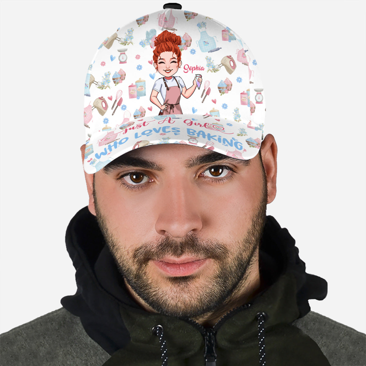 Just A Girl Who Loves Baking - Personalized Baking Classic Cap