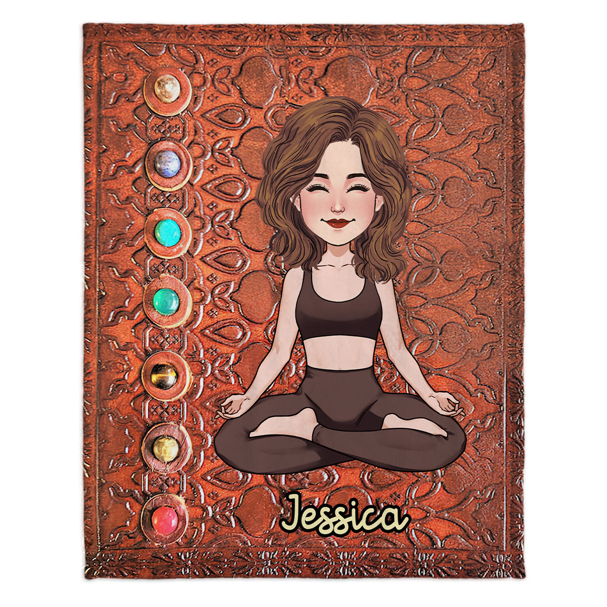 Namaste - Personalized Yoga Blanket