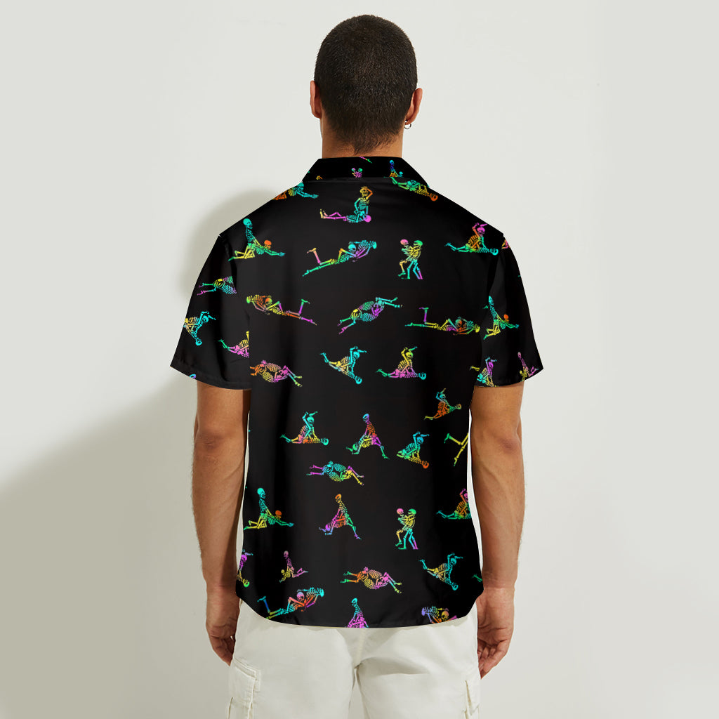 Let's Bone - Personalized Skull Hawaiian Shirt