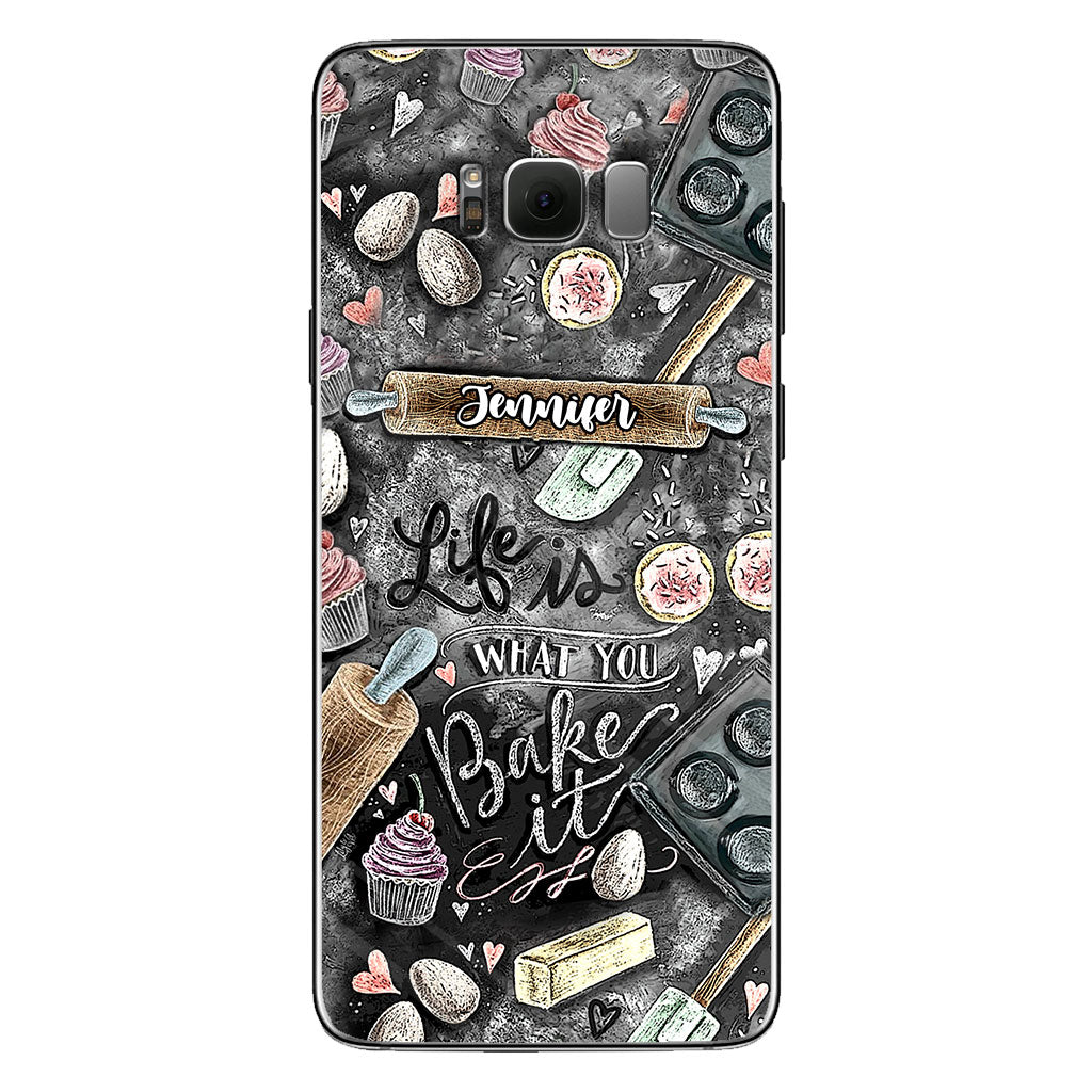 Life Is What You Bake It - Personalized Baking Phone Case