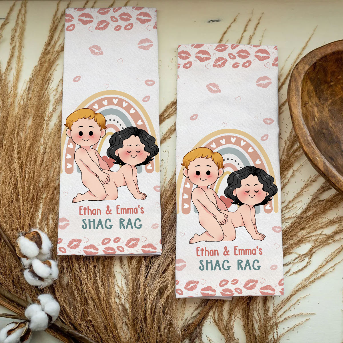 Shag Rag - Personalized Couple After Sex Towel