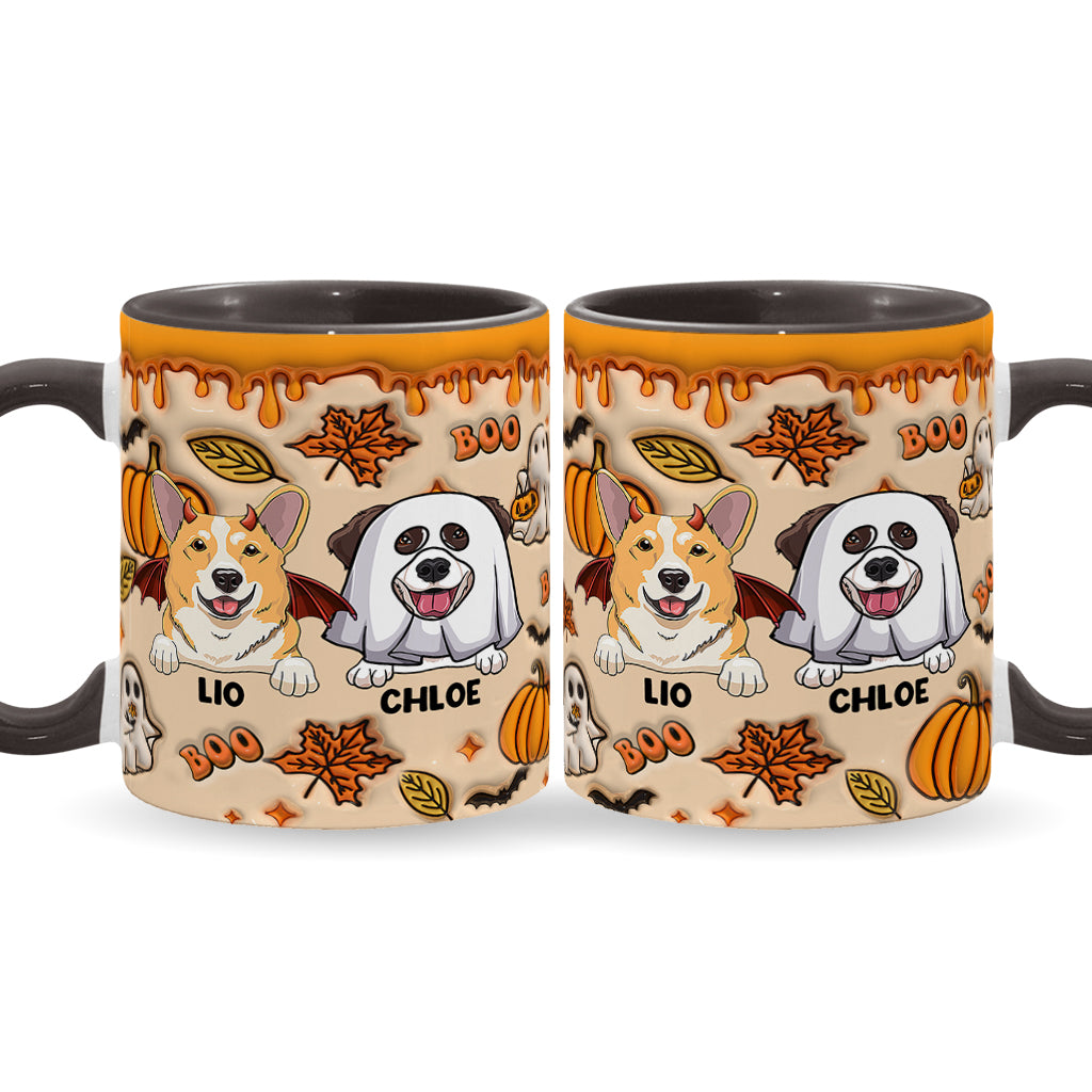 Boo - Personalized Dog Accent Mug