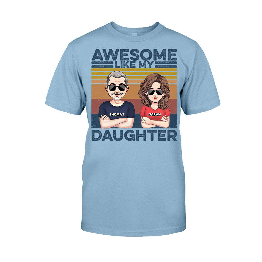 Like Father Like Son - Gift for dad, dad - Personalized T-shirt And Hoodie