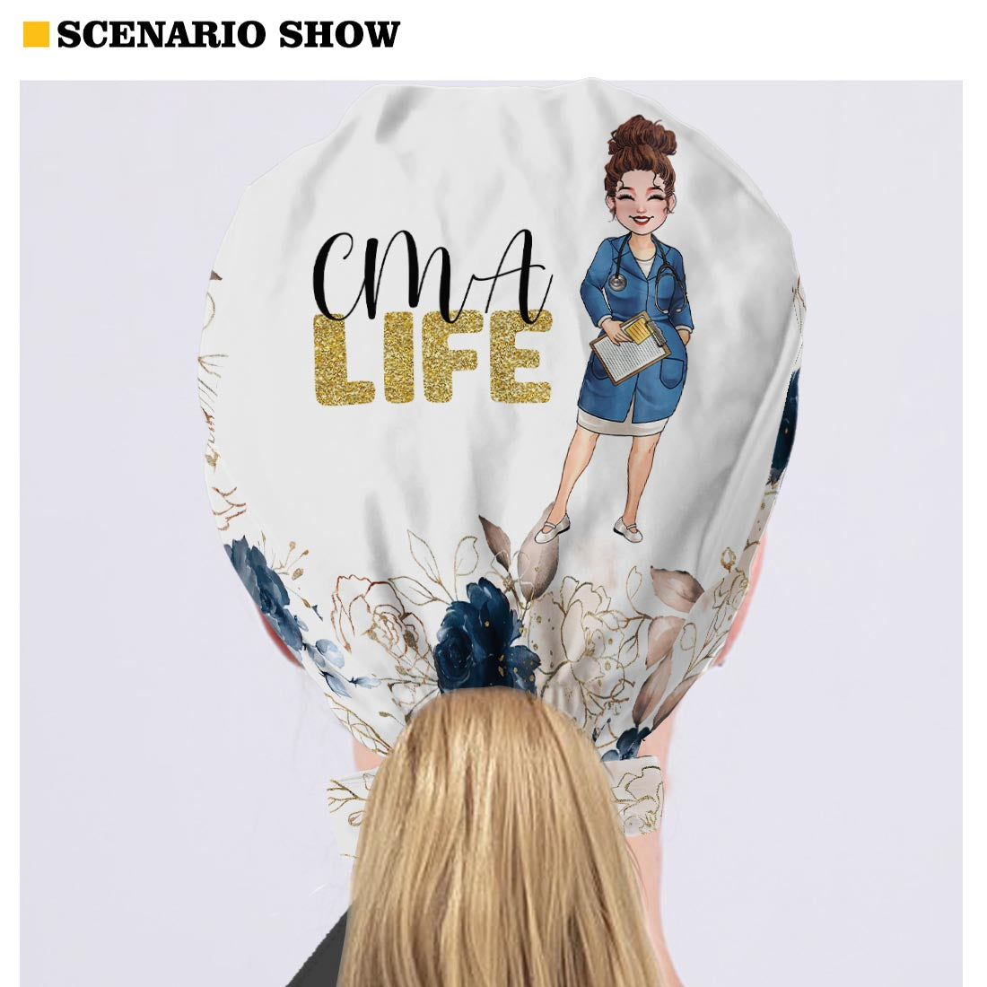 Registered - Personalized Nurse Scrub Cap