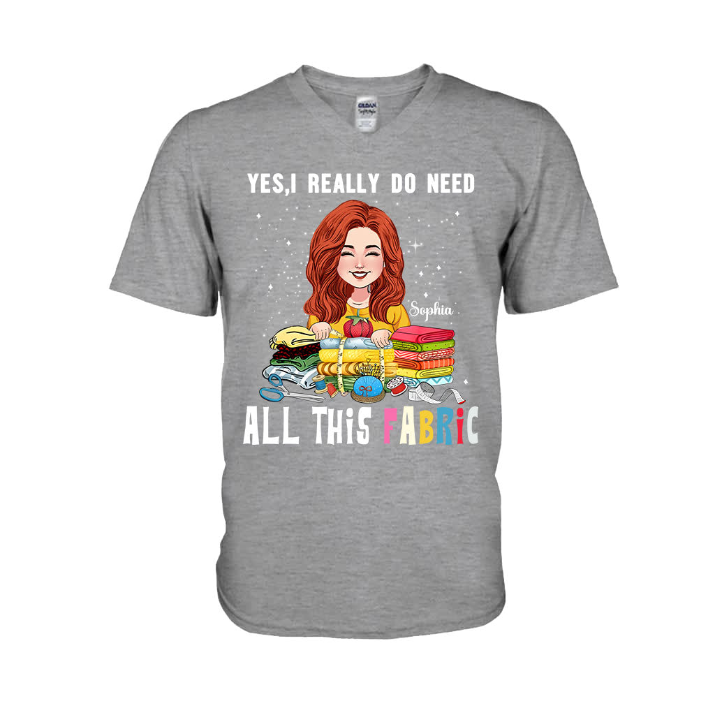 All This Fabric - Personalized Sewing T-shirt And Hoodie