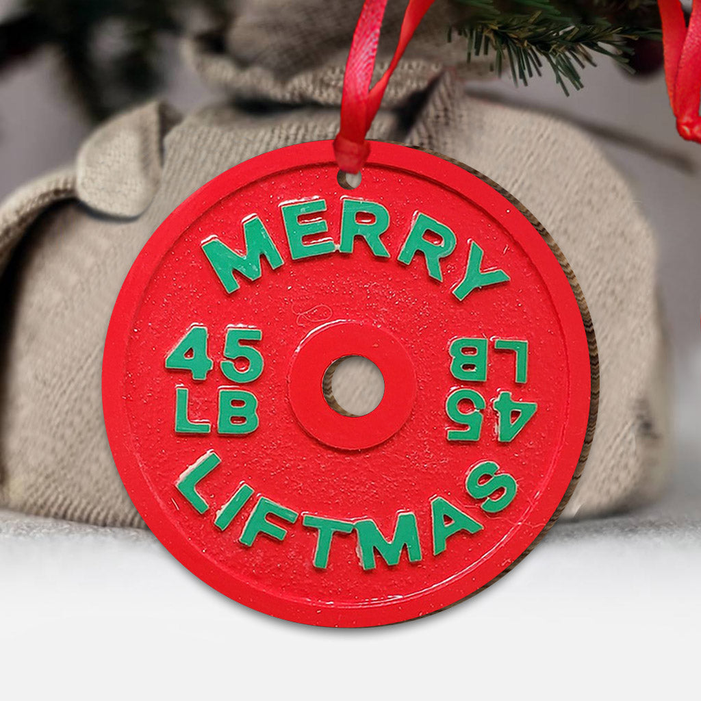 Merry Liftmas - Personalized Fitness Ornament