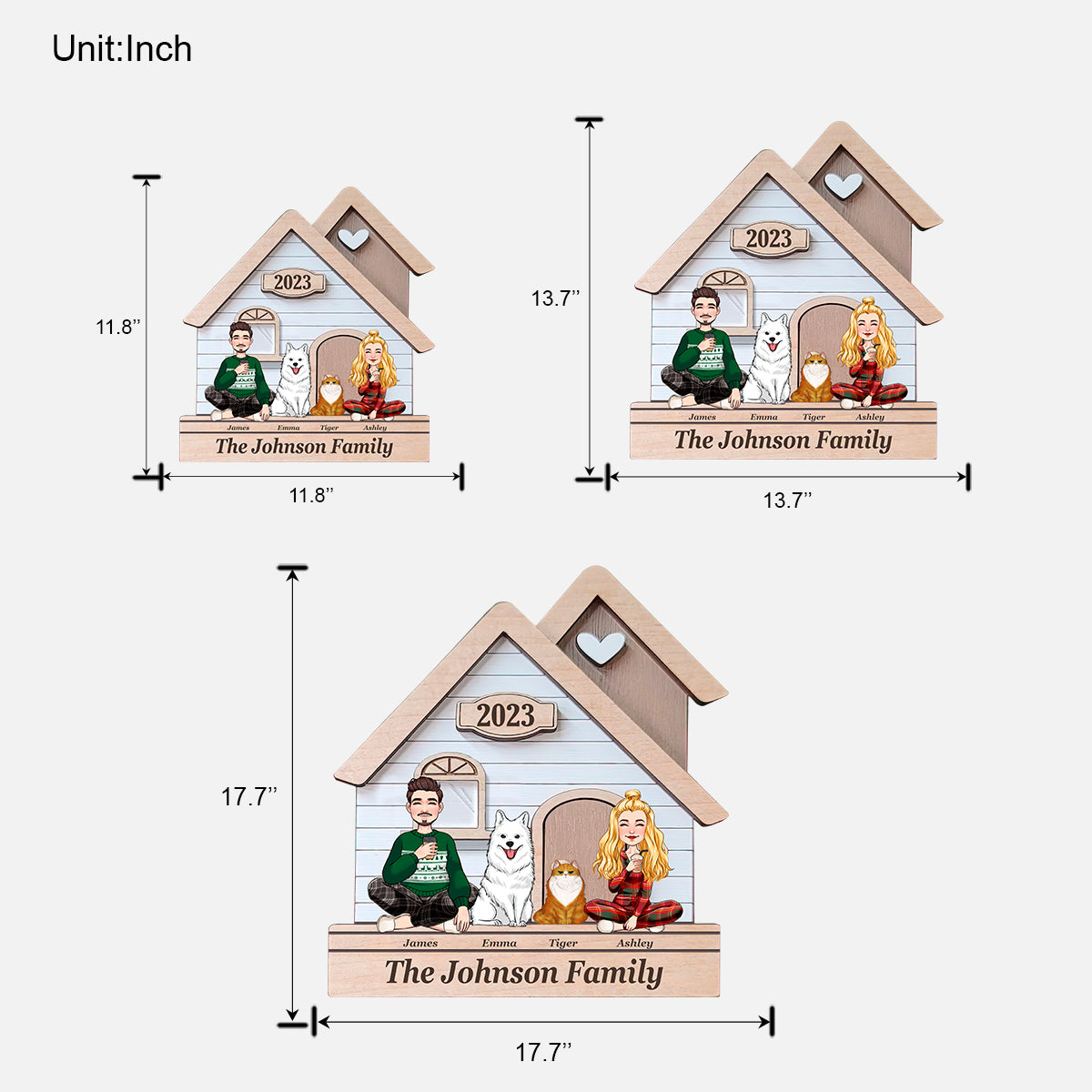 This Is Us - Personalized Husband And Wife Wood Sign