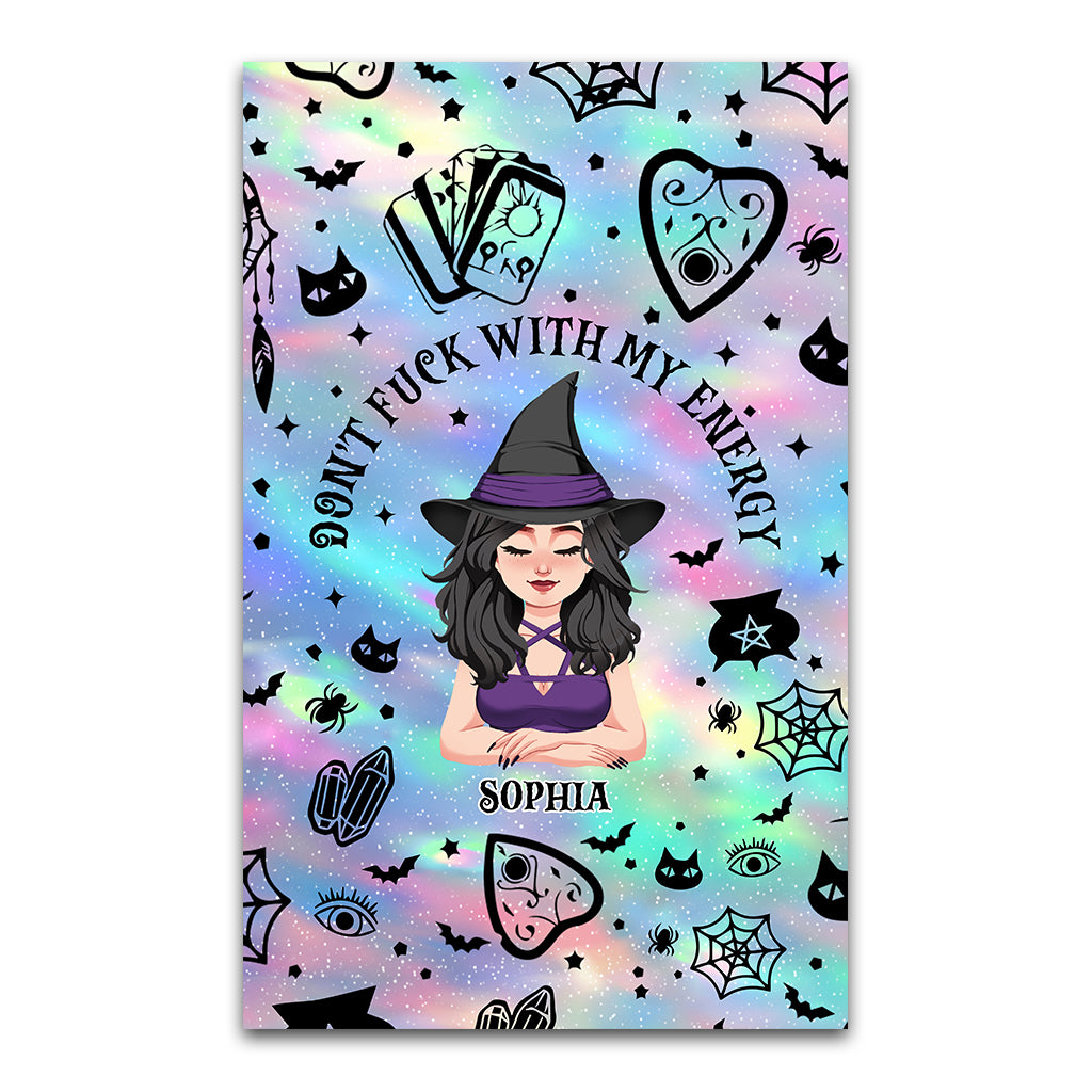 Don't F With My Energy - Personalized Witch Rug
