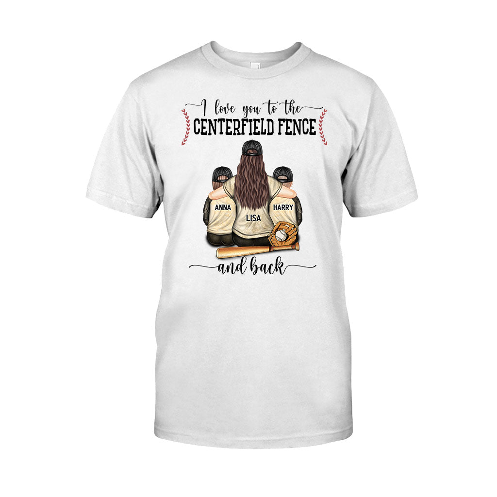 My Heart Is On That Field - Personalized Baseball T-shirt And Hoodie