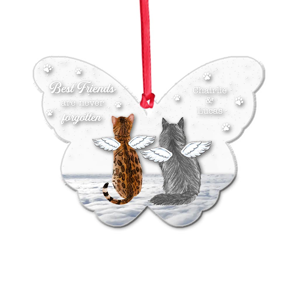 Best Friends Are Never Forgotten - Personalized Dog Ornament