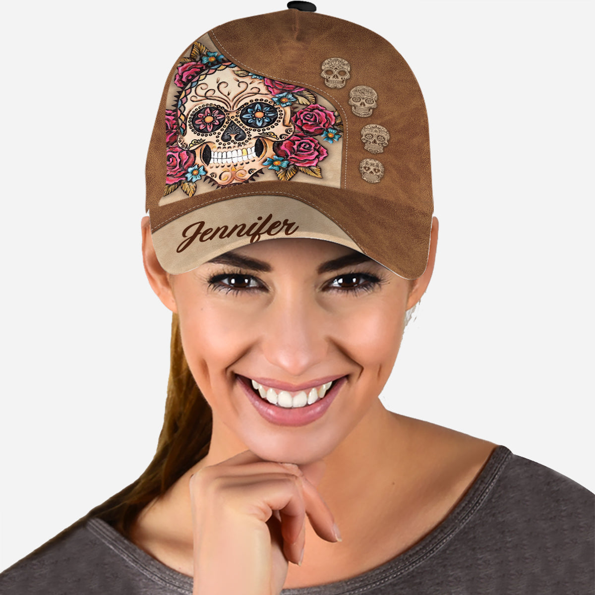 Love Skulls - Personalized Skull Classic Cap