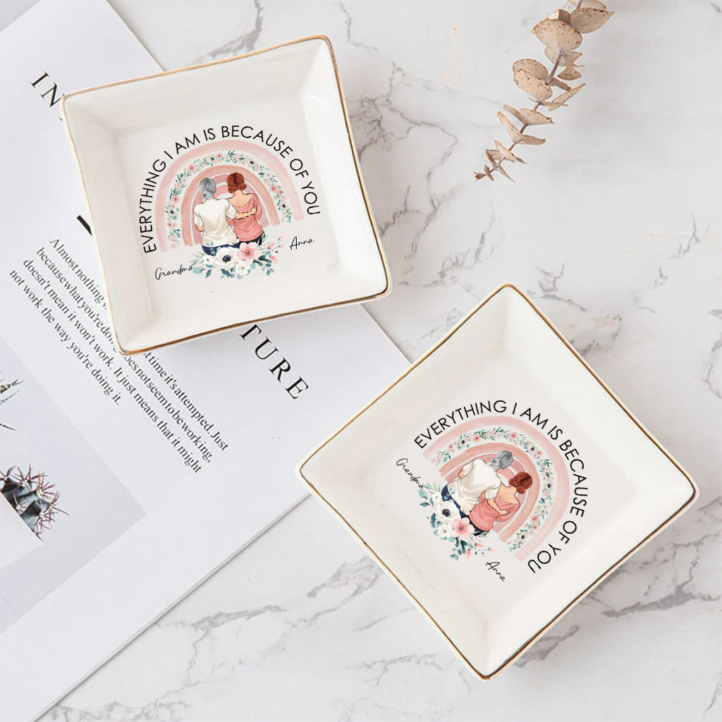 Remember I Love You Mom - Gift for mom, grandma, aunt, sister - Personalized Jewelry Dish