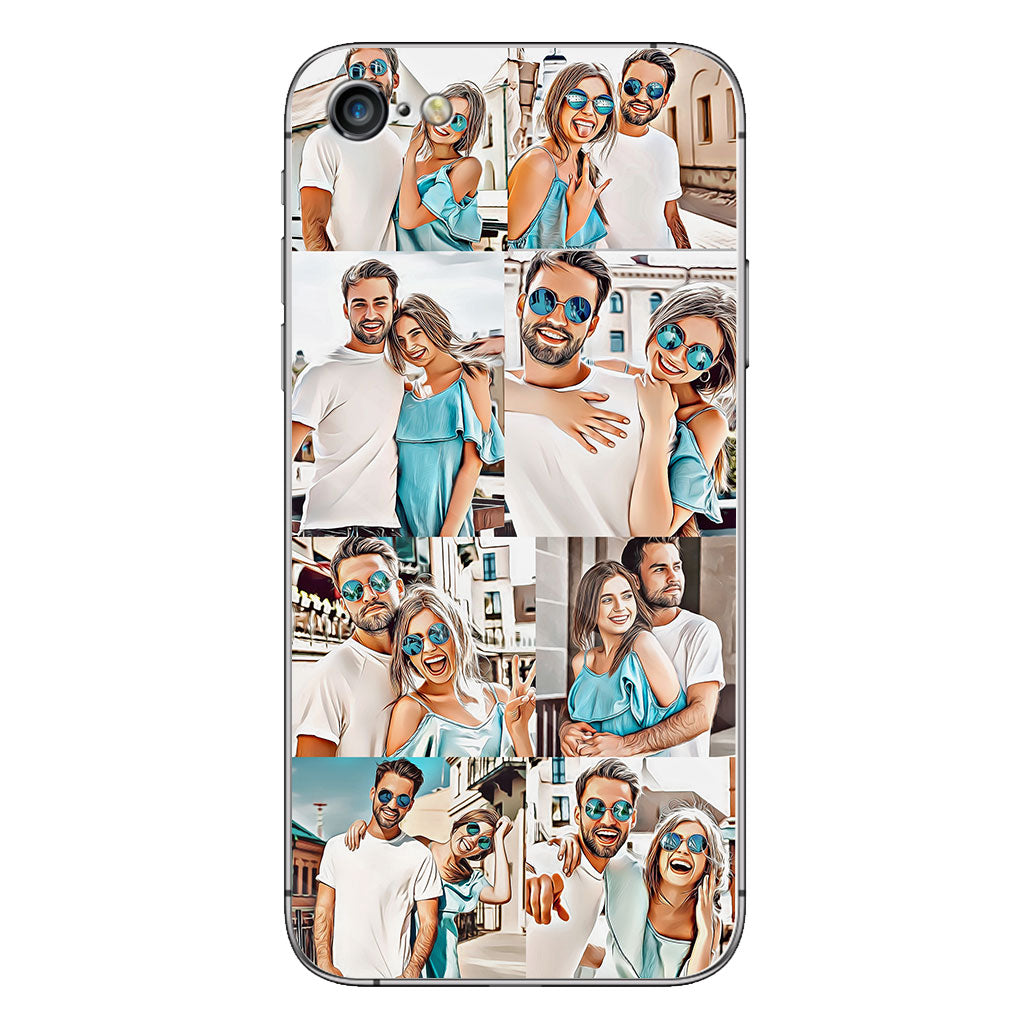Cartoonize Photos Collage - gift for boyfriend, girlfriend, husband, wife - Personalized Phone Case