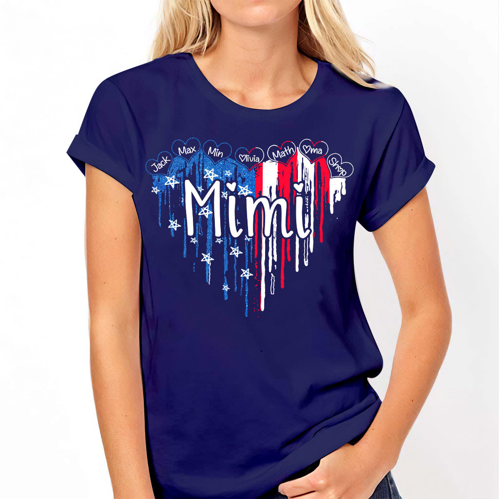 My Grandkids - Personalized Grandma T-shirt & Hoodie