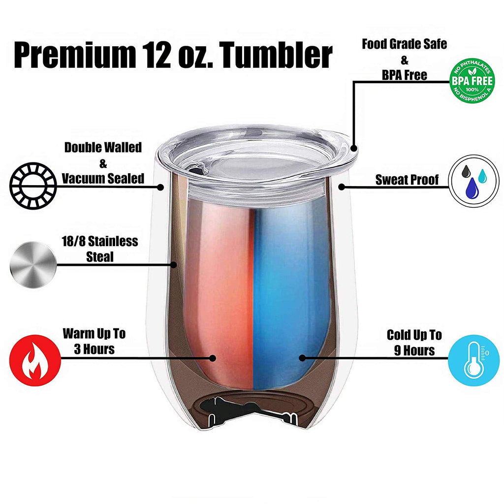 Let’s Have Wine Together - Personalized Couple Wine Tumbler