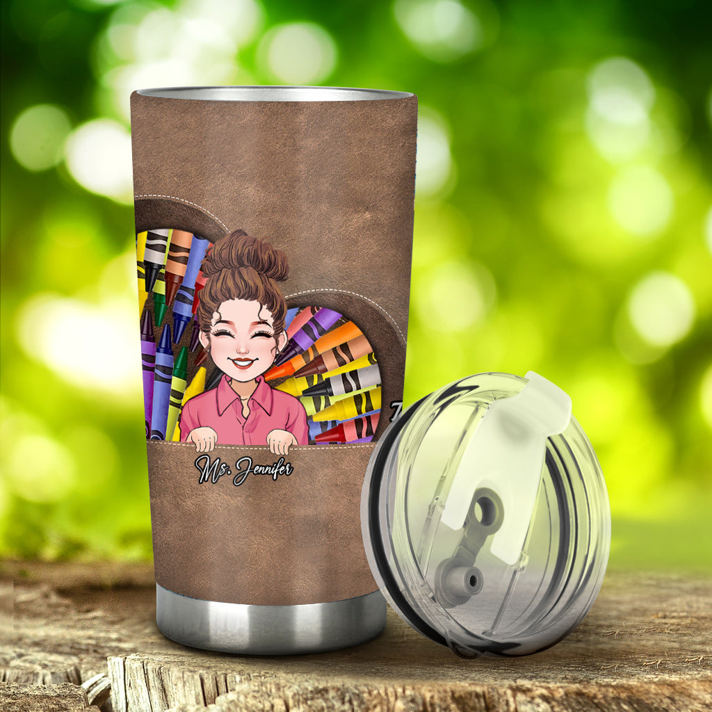 Teach Love Inspire - Personalized Teacher Tumbler