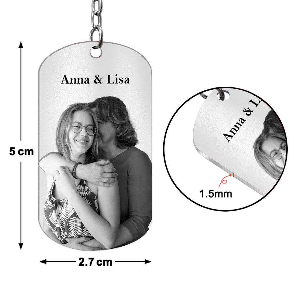 Little Reminder - Personalized Daughter Stainless Steel Keychain