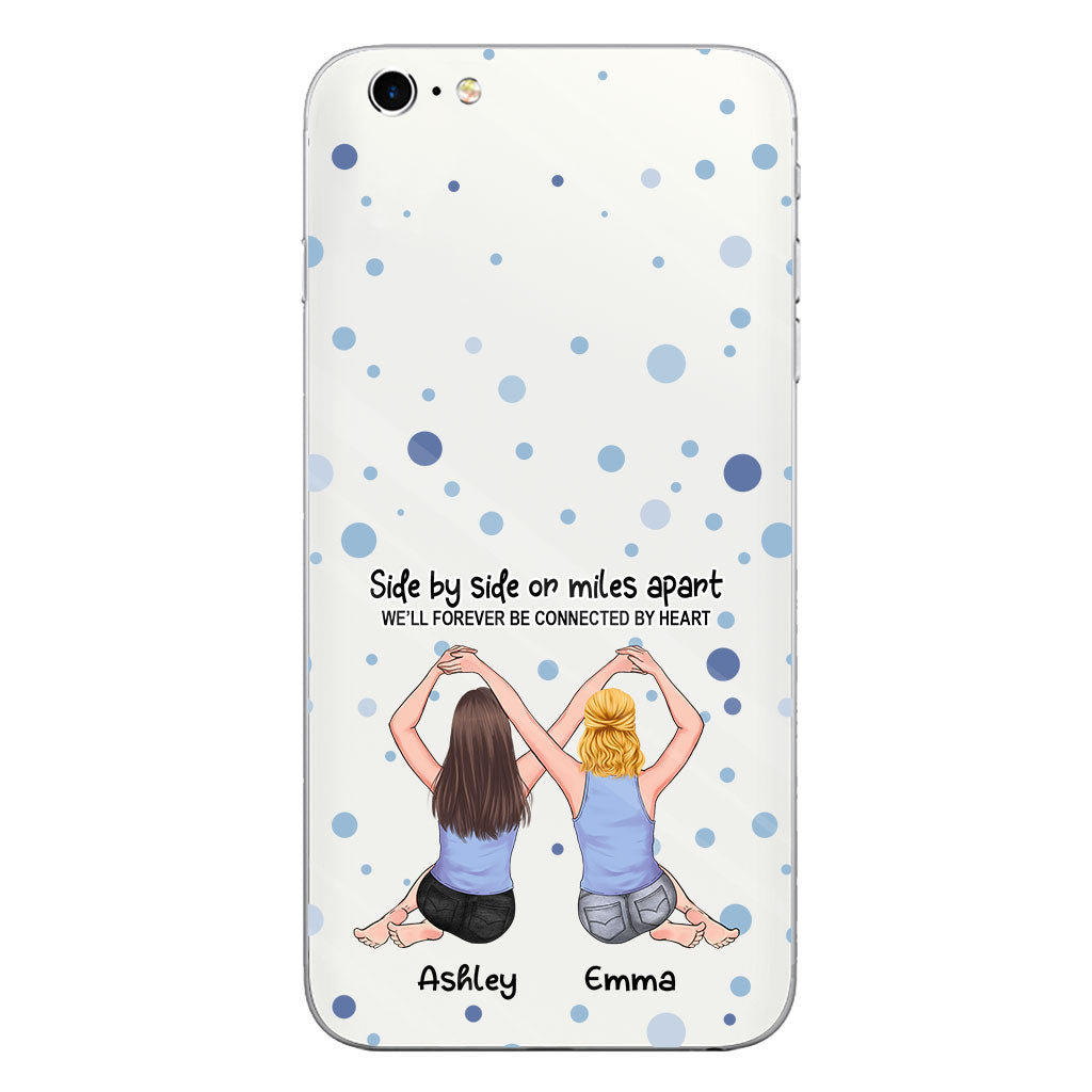 Bestie Forever - Bestie gift for sister - Personalized Clear Phone Case