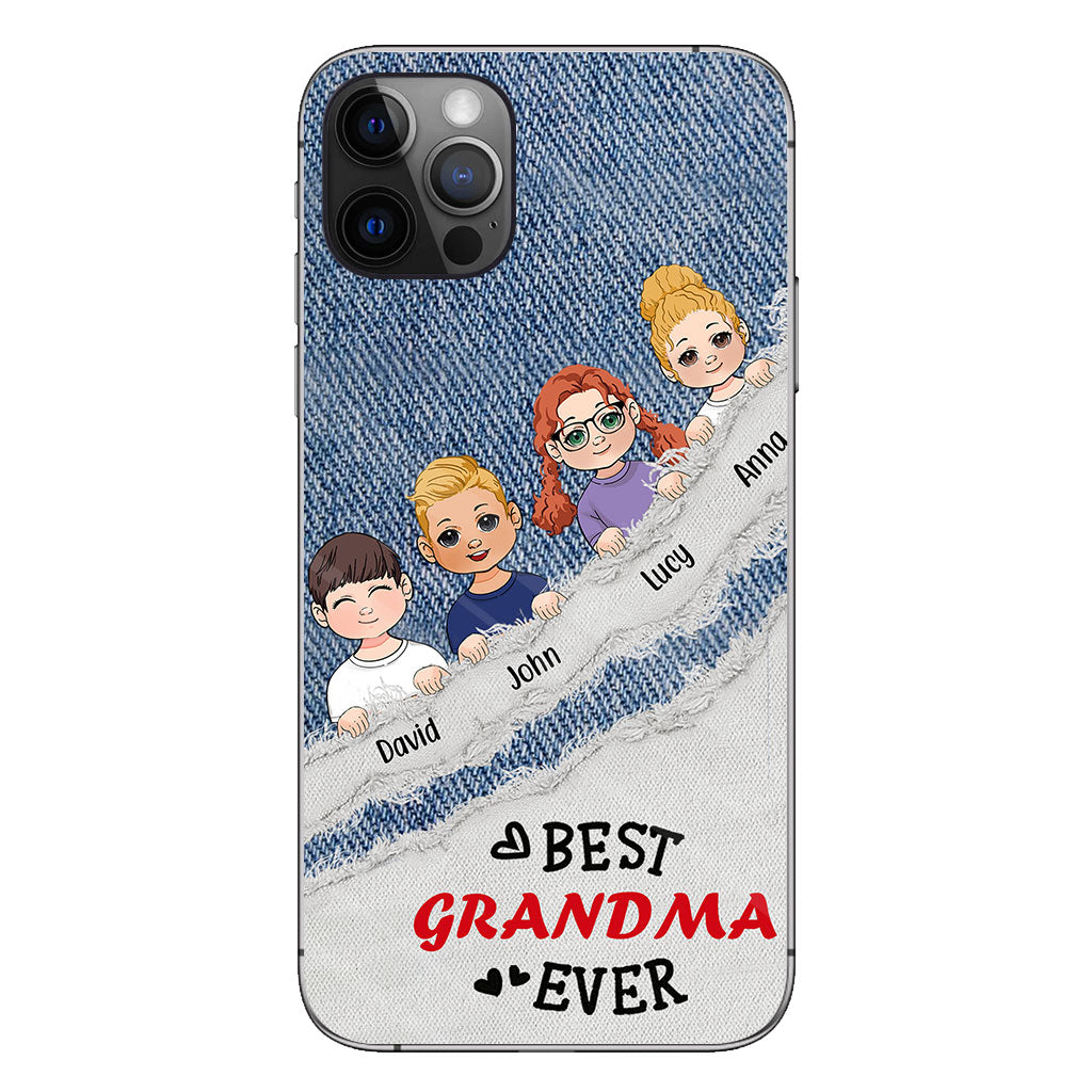 Best Grandma Ever - Personalized Grandma Phone Case