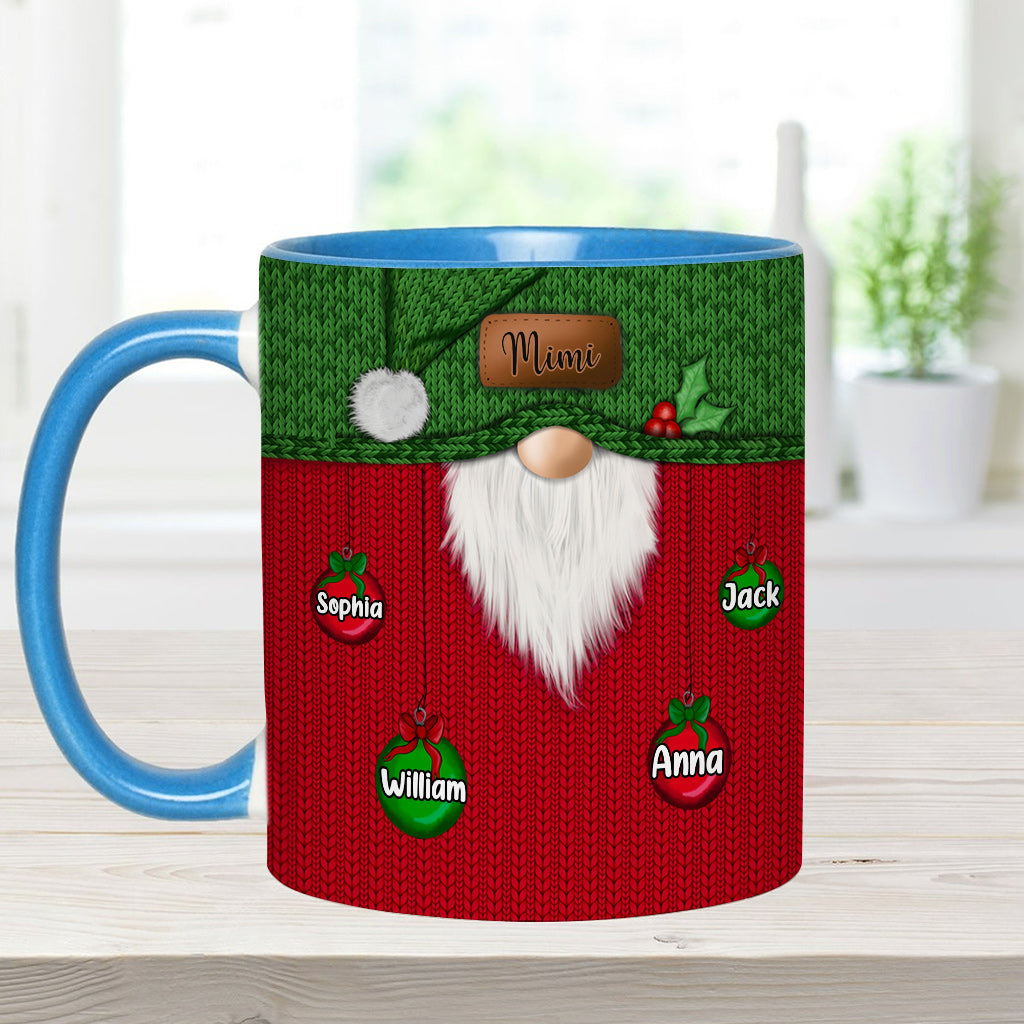 Best Grandma Ever - Personalized Grandma Accent Mug