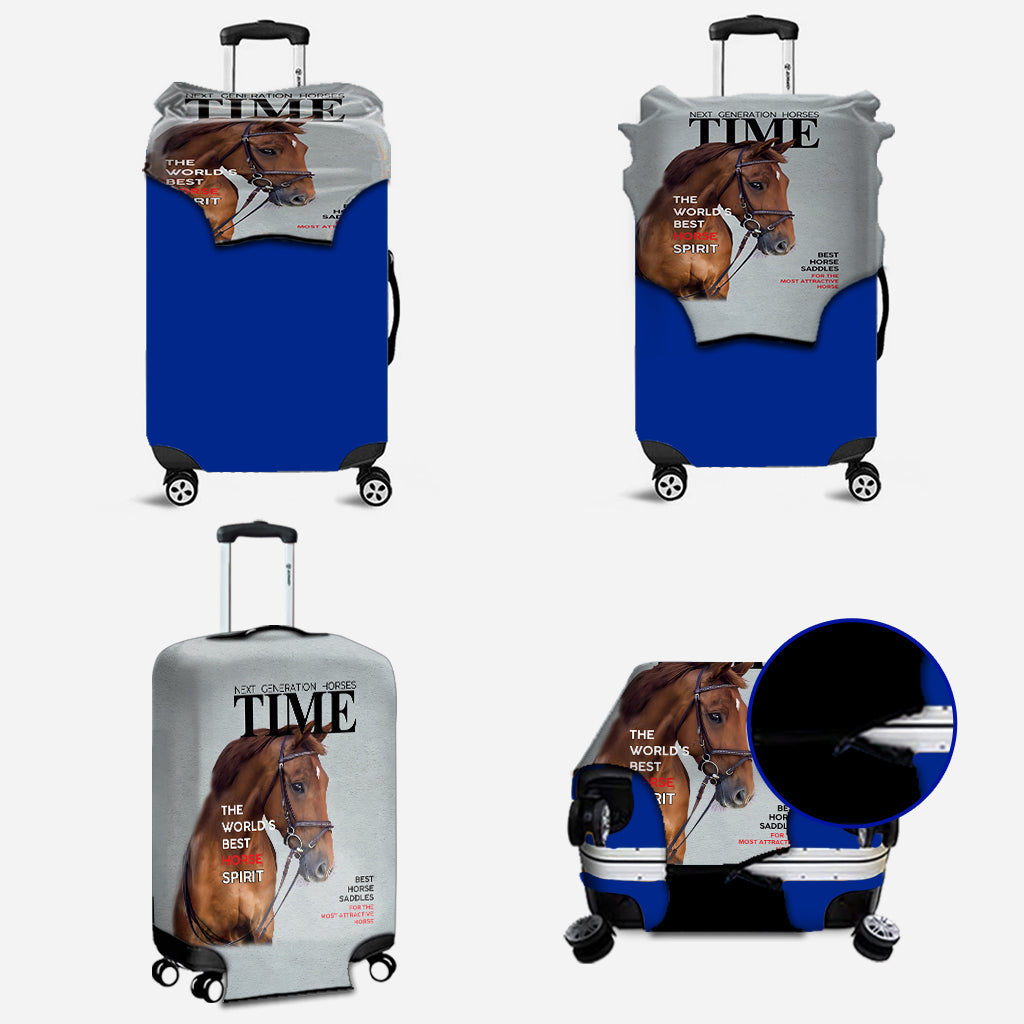 Magazine Covers - Personalized Horse Luggage Cover
