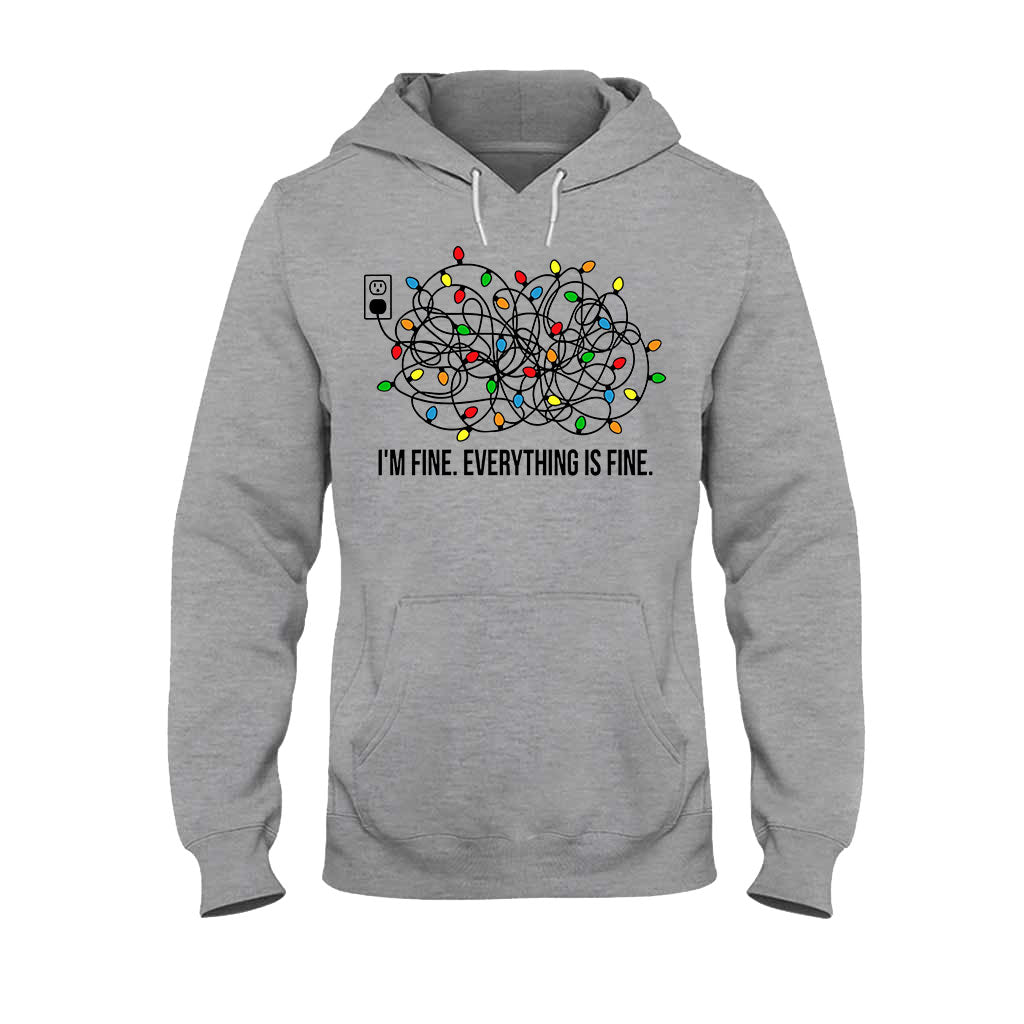 I'm Fine - Christmas T-shirt And Hoodie
