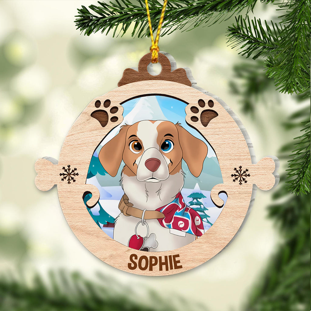 Love My Dog/Cat - Gift for dog lovers - Personalized Ornament