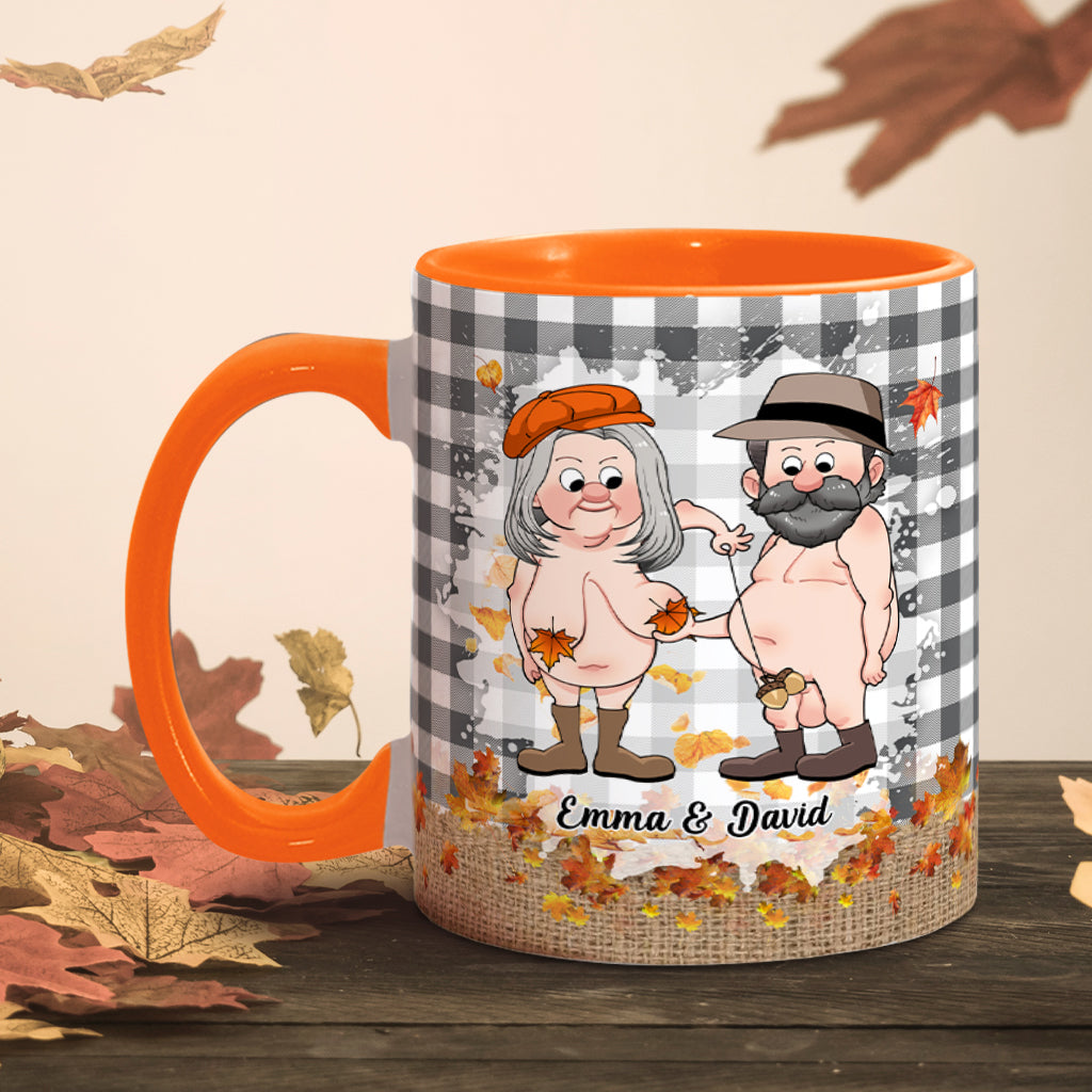Annoying Each Other - Personalized Couple Accent Mug