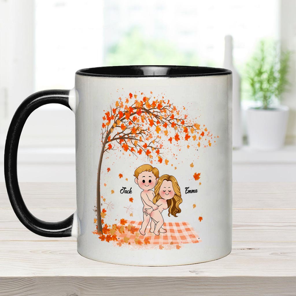 Excellent Would Bang Again - Personalized Couple Accent Mug