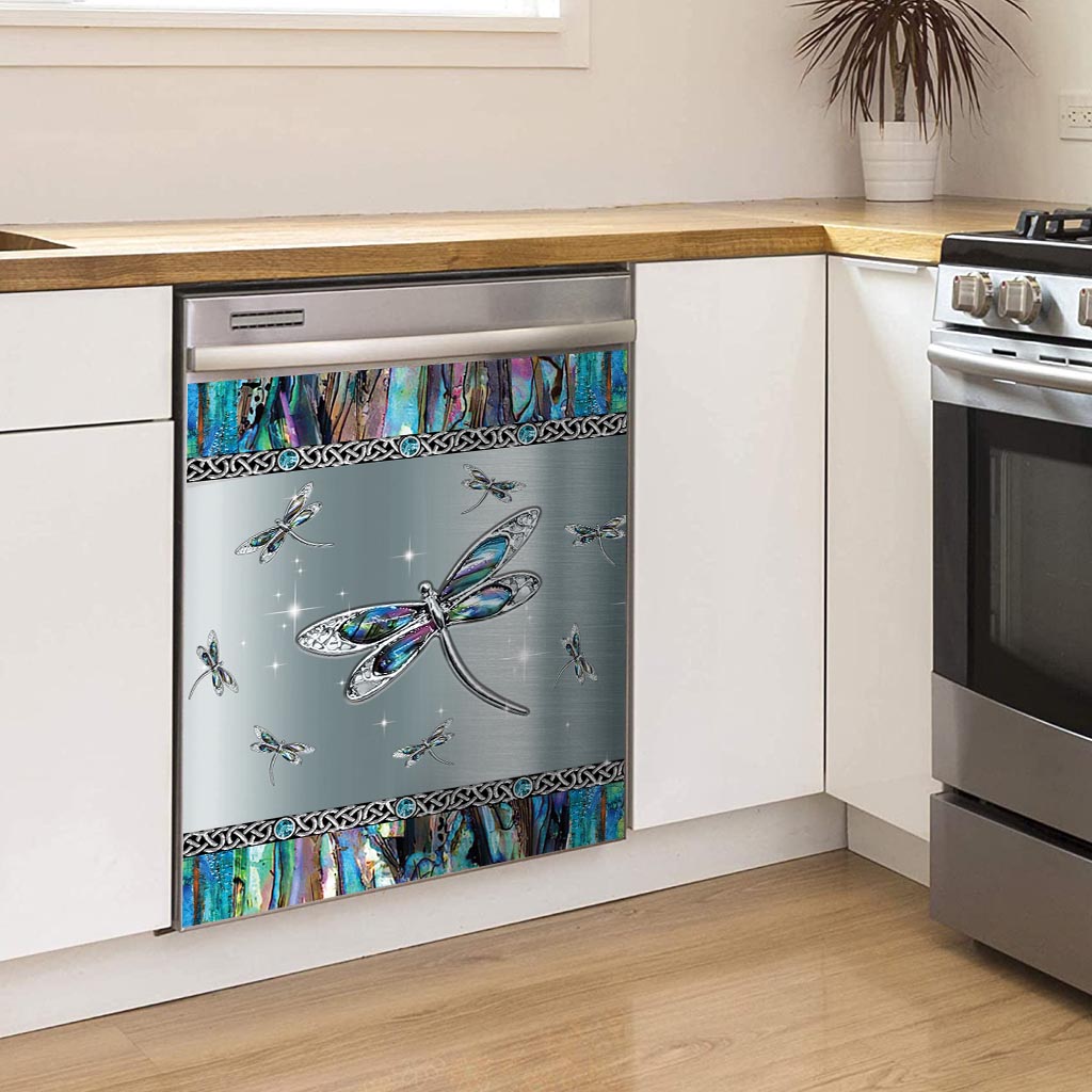 Mystery Dragonfly - Dragonfly Dishwasher Cover