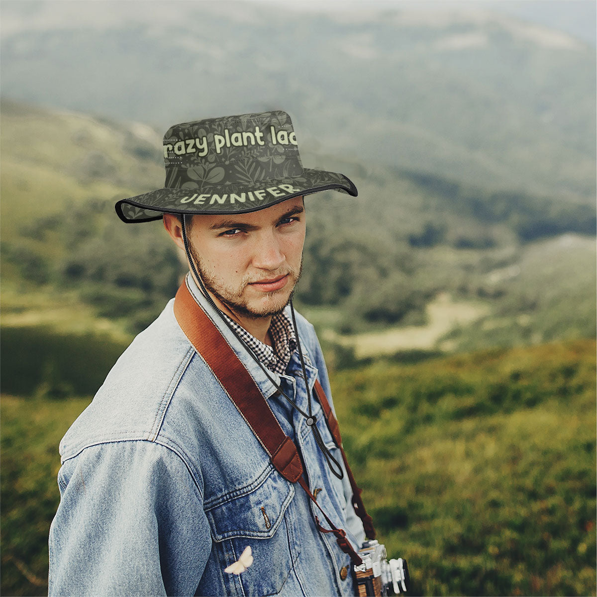 Crazy Plant Lady - Personalized Gardening Boonie Hat