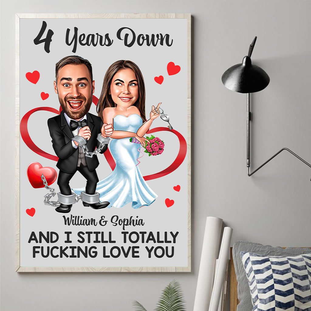 I Still Love You - Personalized Husband And Wife Canvas And Poster