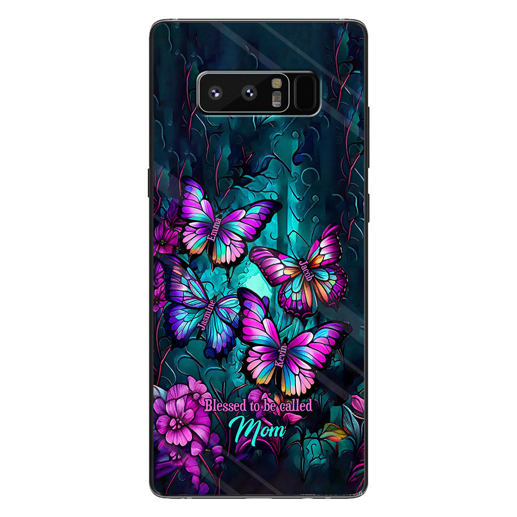 Grandma's Butterflies - Personalized Grandma Phone Case