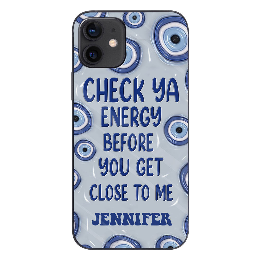 Check Ya Energy - Personalized Witch Phone Case