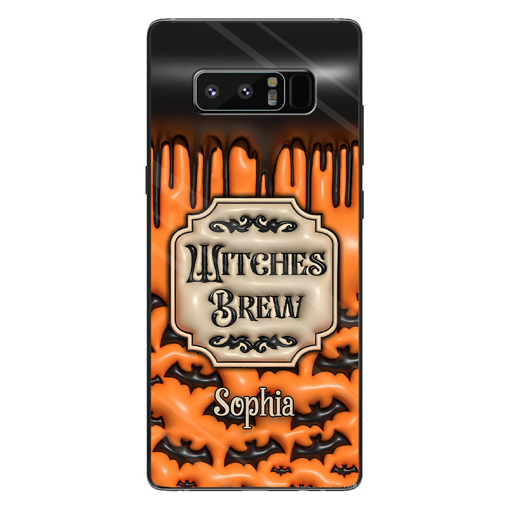 Witches Brew - Personalized Witch Clear Phone Case