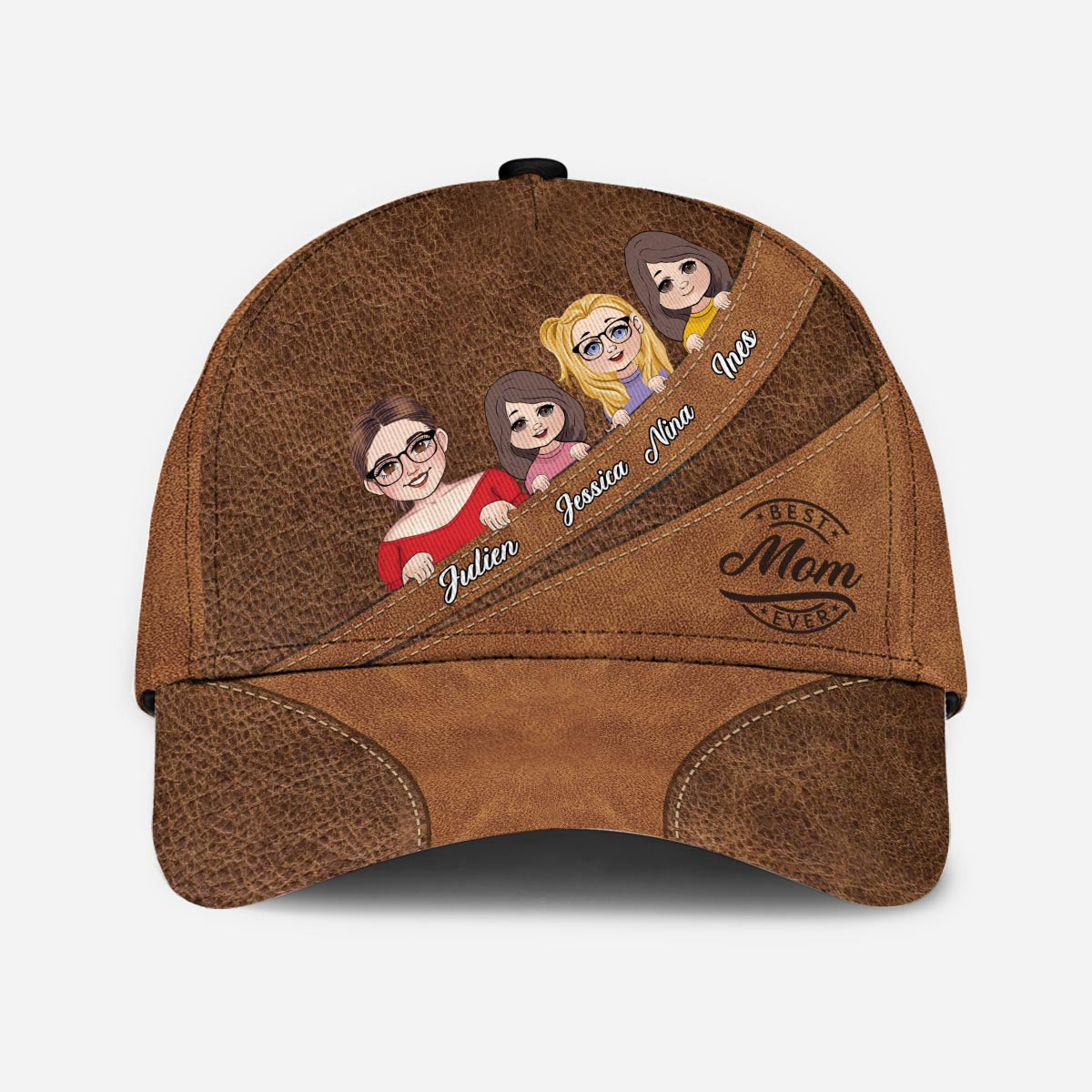 Best Dad Ever - Gift for dad, grandma, grandpa, mom, uncle, aunt - Personalized Classic Cap