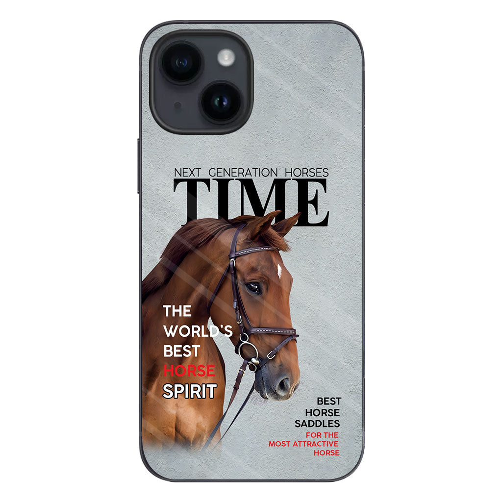 Magazine Covers - Personalized Horse Phone Case