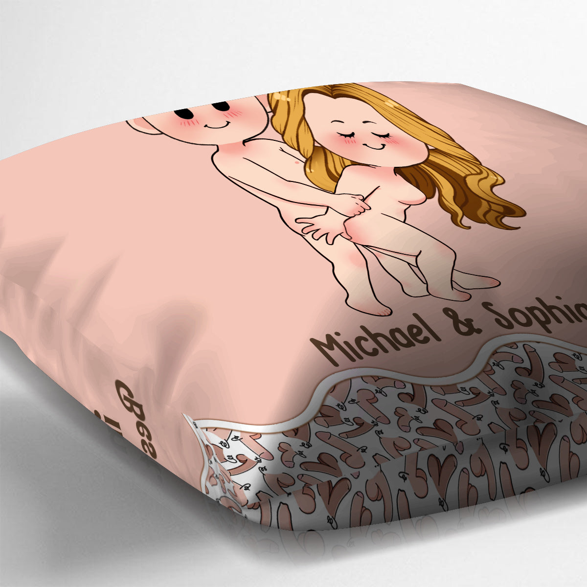 Best Decision Ever - Personalized Couple Throw Pillow