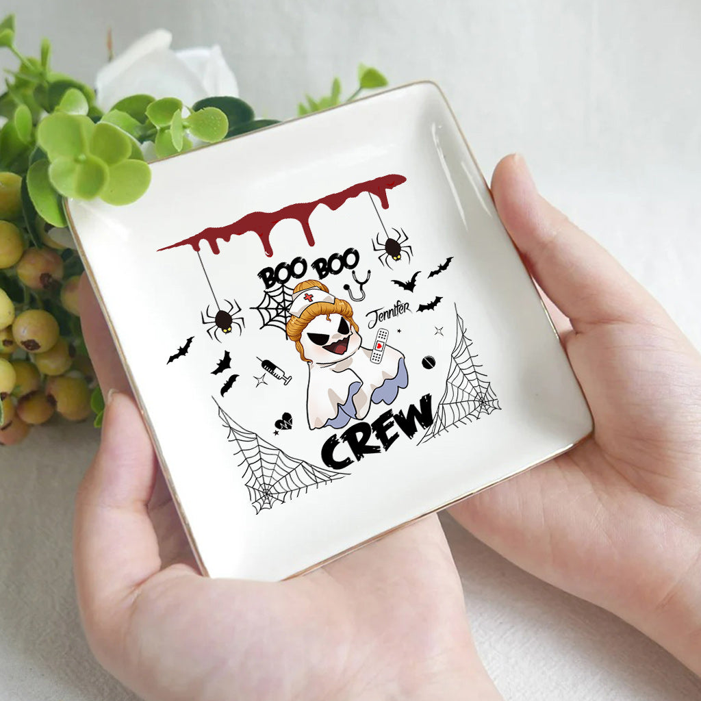 Boo Boo Crew - Personalized Nurse Jewelry Dish