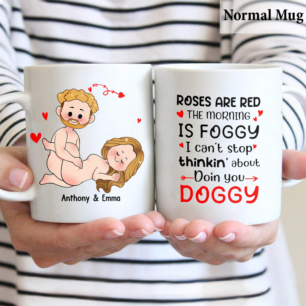 I Just Want You To Be Happy - Couple gift for husband, wife, boyfriend, girlfriend - Personalized Mug