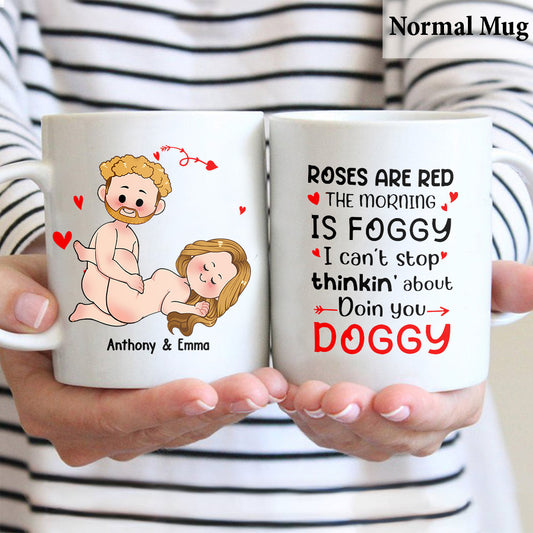 I Just Want You To Be Happy - Couple gift for husband, wife, boyfriend, girlfriend - Personalized Mug