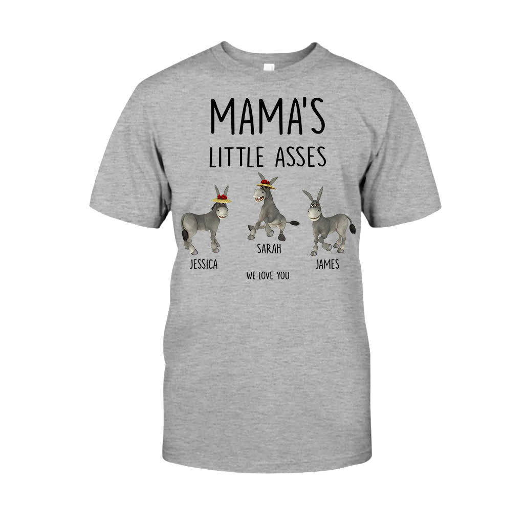 Little Asses - Gift for dad, grandpa, mom, uncle, aunt, grandma - Personalized T-shirt And Hoodie