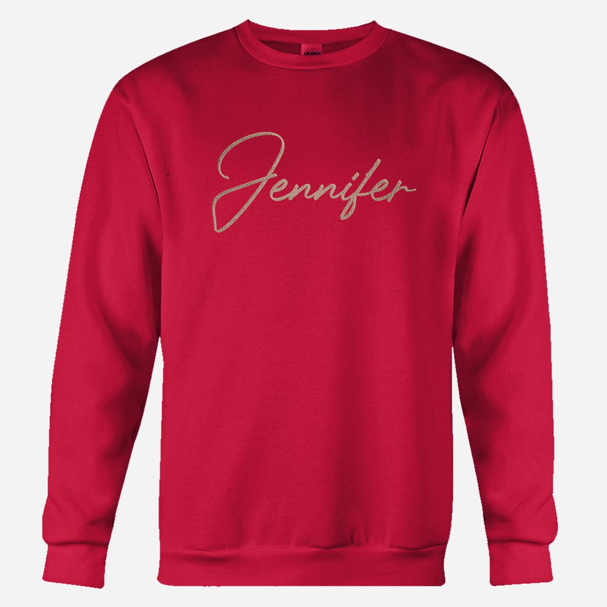Custom Name - Personalized Grandma Embroidered Sweater