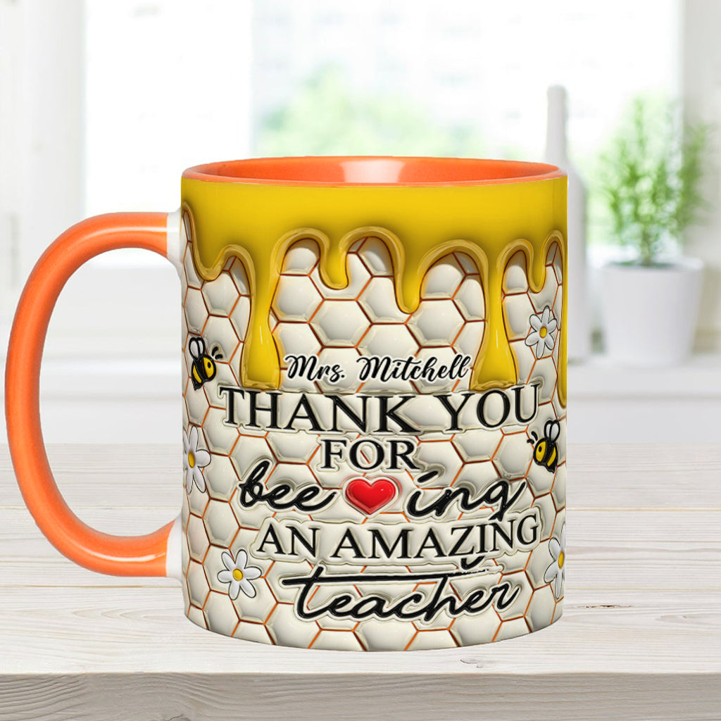 An Amazing Teacher - Personalized Teacher Accent Mug