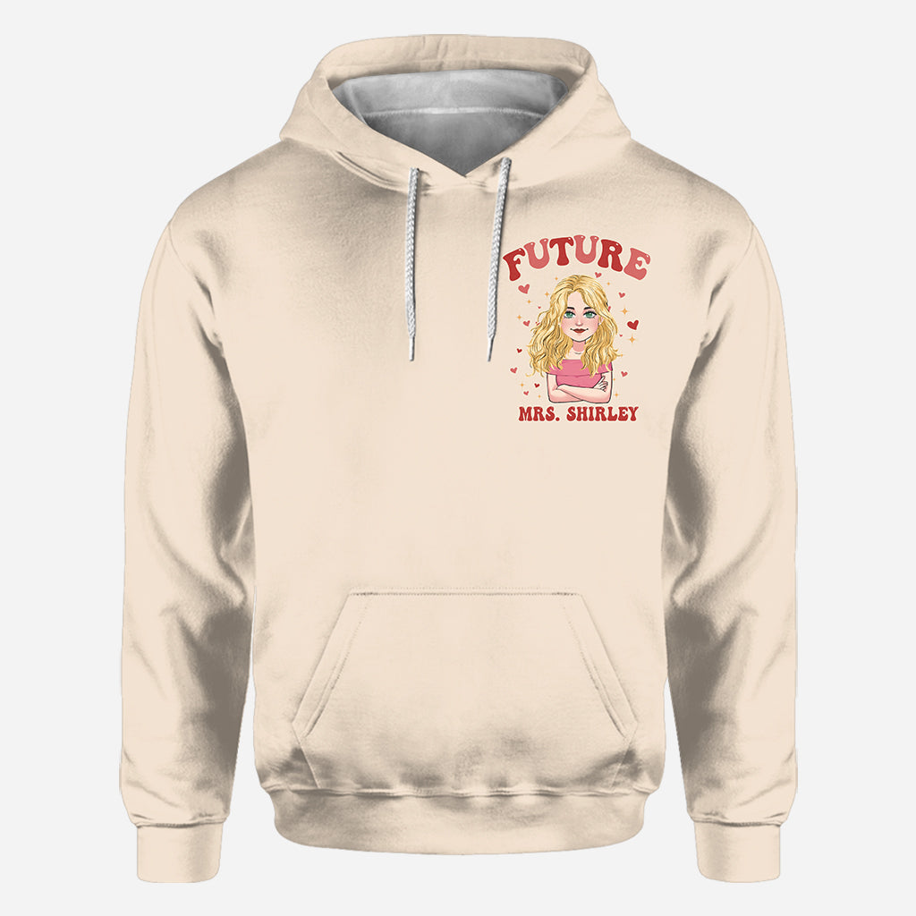 In My Engaged Era - wedding gift for bride - Personalized All Over Shirt